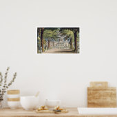 R・アッカーマのチズウィック・ハウス本庁前 ポスター (キッチン)