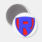 R マグネット (正面/裏面)