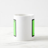 R - ロズウェル ニューメキシコ 化学周期表 コーヒーマグカップ (中央)