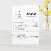 R-44ロビンソン カード (黄色い花)