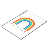 R A I N B O W ノートブック (左側)