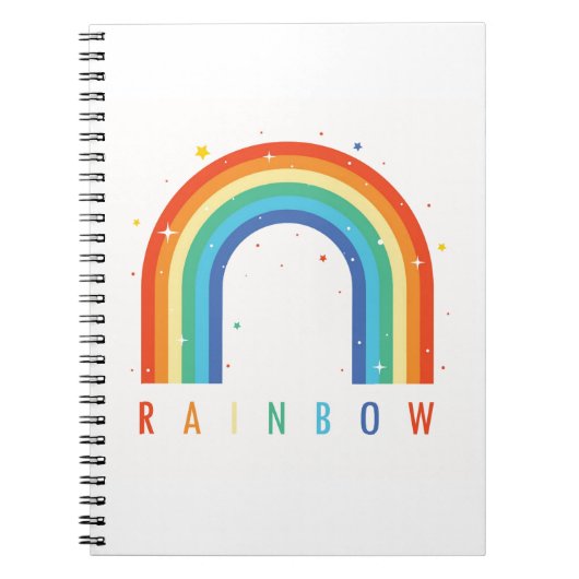 R A I N B O W ノートブック (正面)