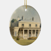 R. Ackermann's (1764-1834年) 「Rからのウィンブルドン公園、 セラミックオーナメント (右)