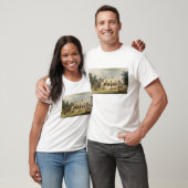 R. Ackermann's (1764-1834年) 「Rからのウィンブルドン公園、 Tシャツ (ユニセックス)