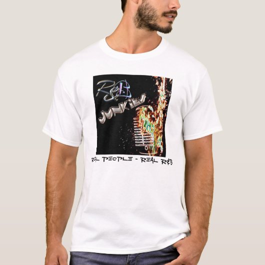 R&Bの麻薬常習者メンズT Tシャツ (正面)