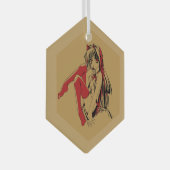 R & Bマンガネコキャットガールフューリーロリアニメ ガラスオーナメント (正面右)