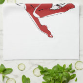 R & Bマンガネコキャットガールフューリーロリアニメ キッチンタオル (折り畳み)