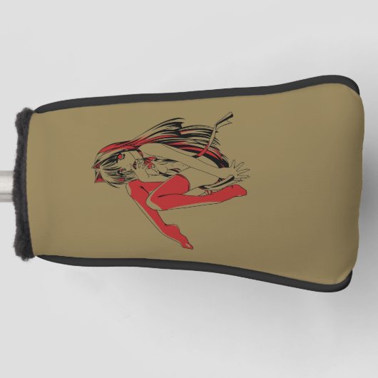 R & Bマンガネコキャットガールフューリーロリアニメ ゴルフヘッドカバー (正面)