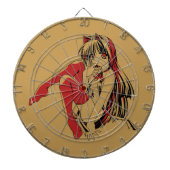 R & Bマンガネコキャットガールフューリーロリアニメ ダーツボード (正面)