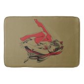 R & Bマンガネコキャットガールフューリーロリアニメ バスマット (正面)