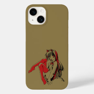 R & Bマンガネコキャットガールフューリーロリアニメ Case-Mate iPhone 14ケース