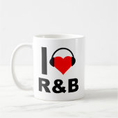 R&B大好き!おもしろマグカップ コーヒーマグカップ (左)