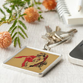 R＆B漫画のねこ娘、ふわふわロリィタアニメ キーホルダー (側面)