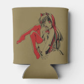 R & B Manga, Neko Catgirl Furry Loli Anime 缶クーラー (裏面)