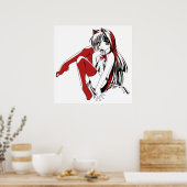 R & B, Neko Catgirl Furry Anime Loli Slave ポスター (キッチン)