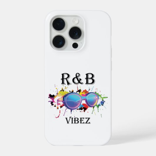 R&B Vibez フォンケース | カラフルミュージックの美意識 iPhoneケース (裏面)