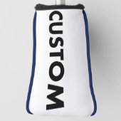 R. BLUE Piping Custom Golf Putter Headcover Blank ゴルフヘッドカバー (回転90)