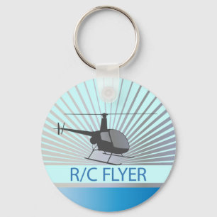 R-Cのフライヤのヘリコプター キーホルダー