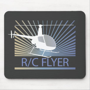 R-Cのフライヤのヘリコプター マウスパッド