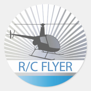 R-Cのフライヤのヘリコプター ラウンドシール