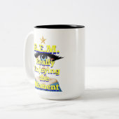 R.E.M. REALLY ENJOYING THE MOMENT ツートーンマグカップ (正面左)