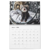 r/ferrets Calendar 5th Edition (2026) カレンダー (3月 2026)