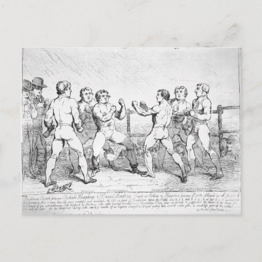 R.HumphreysとDの有名な戦い。 ポストカード (正面)