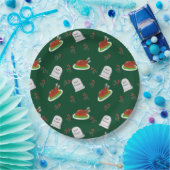 R.I.Pトルコのクリスマスパーティープレート-スタイル2 ペーパープレート (パーティー)