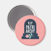 「R.I.P家父長制」 マグネット (正面/裏面)