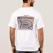 R.I.P.のスケート、チーム Tシャツ (裏面)