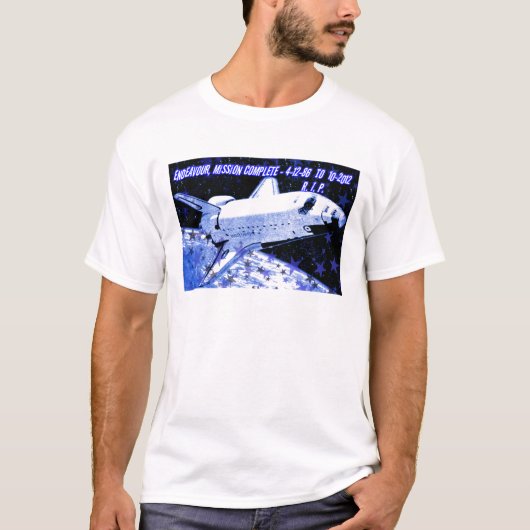 R.I.P.エンデバー,ミッションコンペレ_ Tシャツ (正面)