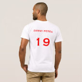 R.I.P. ダニーPerea Tシャツ (裏面フル)