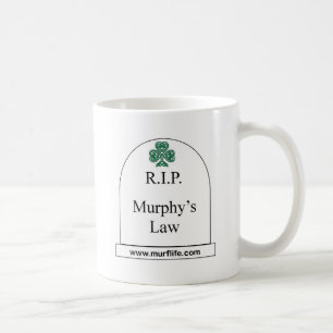 R.I.P. マーフィーの法律 コーヒーマグカップ