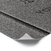 R.I.P.名前をカスタムする墓石ハロウィーンの小道具 ポスター (角)