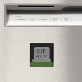 R.I.P. 安らかに眠れ 墓石 墓 マグネット (インサイチュ (食洗機))