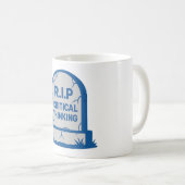 R.I.P. 批判的思考 コーヒーマグカップ (正面右)