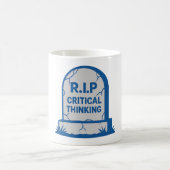 R.I.P. 批判的思考 コーヒーマグカップ (中央)
