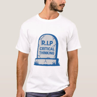 R.I.P. 批判的思考 Tシャツ