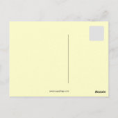 R.I.P. polar bear Knut水色 ポストカード (裏面)