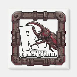 R is for Rhinoceros Beetle – GTA Style ABC Learnin マグネット