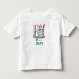 R is for Riley - Custom Toddler Name Tee トドラーTシャツ