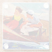 R.J.が出航するカップルカバリエ ガラスコースター (裏面)