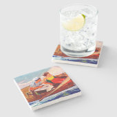 R.J.が出航するカップルカバリエ ストーンコースター (横)