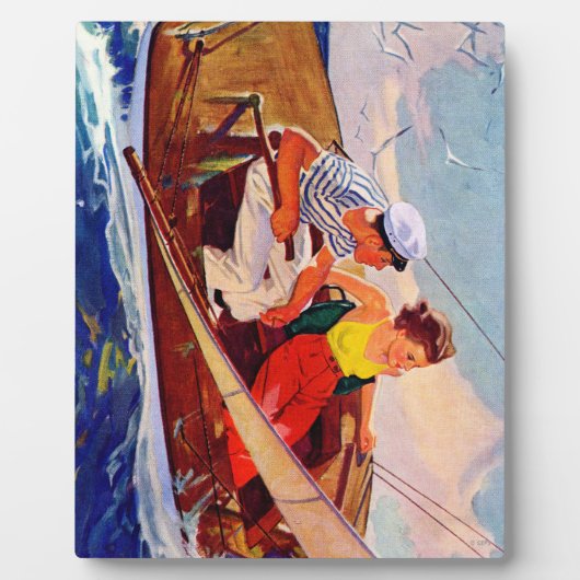 R.J.が出航するカップルカバリエ フォトプラーク (正面)