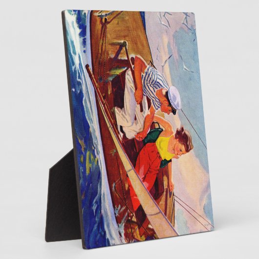 R.J.が出航するカップルカバリエ フォトプラーク (側面)