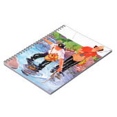 R.J.による魚の網取りカバリエ ノートブック (左側)