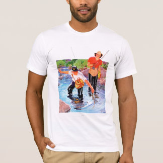R.J.による魚の網取りカバリエ Tシャツ