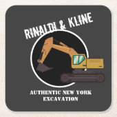 R&Kコースター スクエアペーパーコースター (正面)