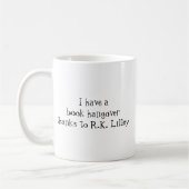 R.K. Lilleyのおかげで本の残存物の コーヒーマグカップ (左)
