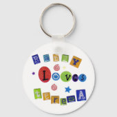 R L T キーホルダー (正面)